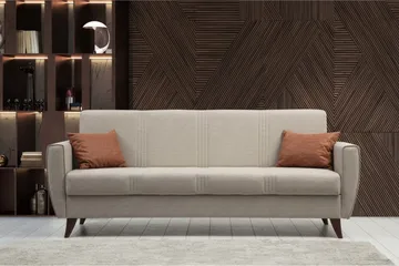Dewan Bäddsoffa 3-sits - Beige - Möbler - Soffa - Bäddsoffa