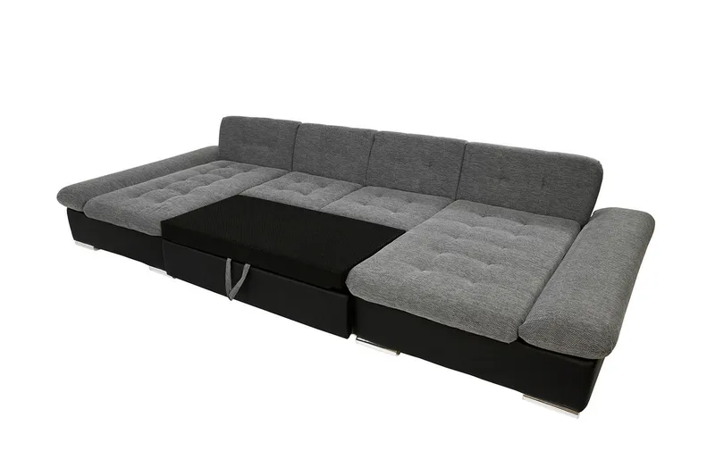 Dewitt 6-sits Bäddsoffa - Mörkgrå - Möbler - Soffa - Bäddsoffa