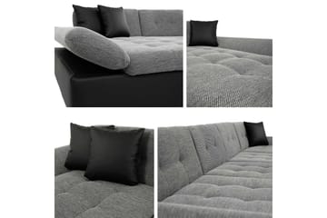 Dewitt Bäddsoffa Dubbeldivan 5-sits - Grå - Möbler - Soffa - Bäddsoffa