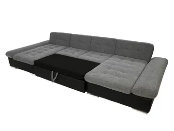 Dewitt U-formad 5-sits Bäddsoffa med förvaring - Ljusgrå - Möbler - Soffa - Bäddsoffa