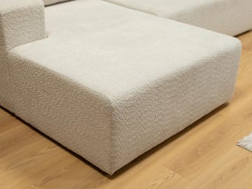Deylor Bäddsoffa med Divan 3-sits - Grå - Möbler - Soffa - Bäddsoffa