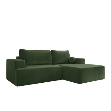Deylor Bäddsoffa med Divan 3-sits - Grön - Möbler - Soffa - Bäddsoffa