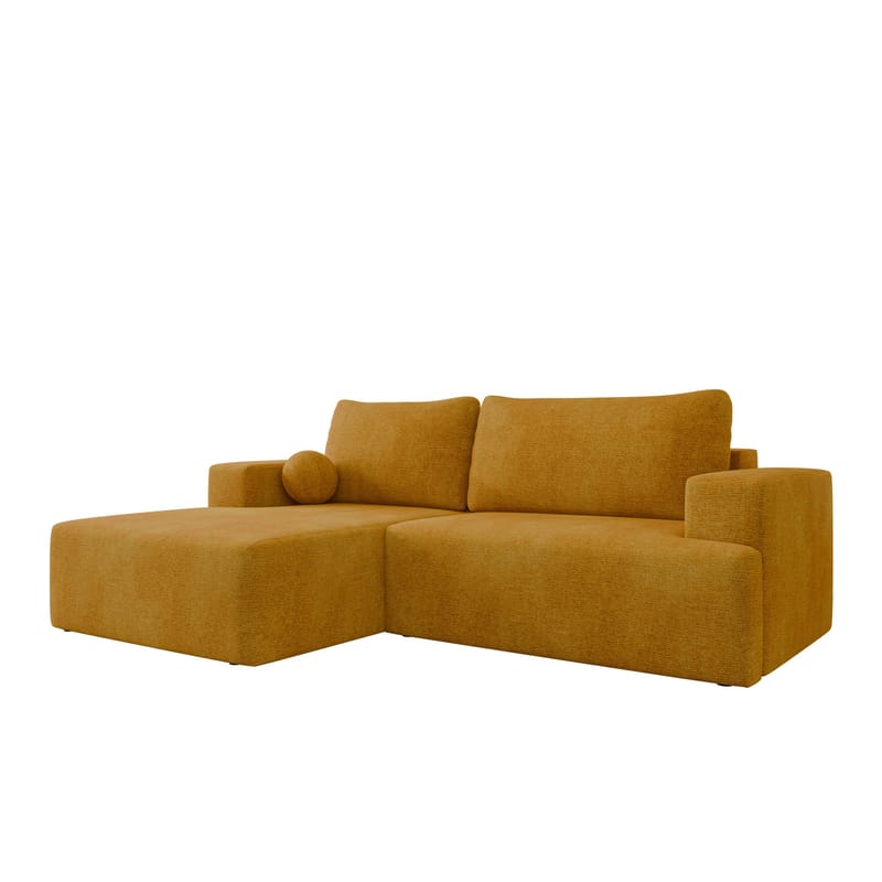 Deylor Bäddsoffa med Divan 3-sits - Gul - Möbler - Soffa - Bäddsoffa