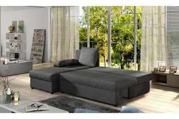 Dirk Bäddsoffa med Divan - Svart - Möbler - Soffa - Bäddsoffa