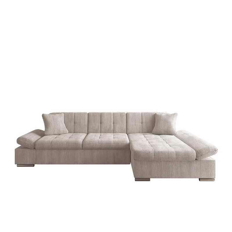 Djerra 3-sits Bäddsoffa med divan och förvaring - Möbler - Soffa - Bäddsoffa