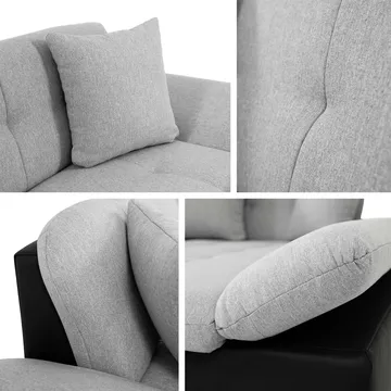 Djerra 4-sits Divansoffa Höger - Möbler - Soffa - Bäddsoffa