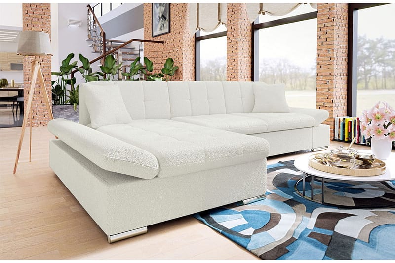 Djerra Bäddsoffa m. Divan L-formad - Möbler - Soffa - Bäddsoffa