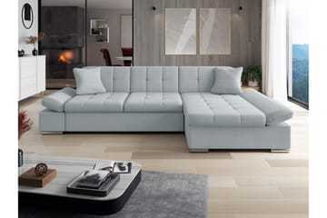 Djerra Bäddsoffa med Divan 3-sits - Blå - Möbler - Soffa - Bäddsoffa