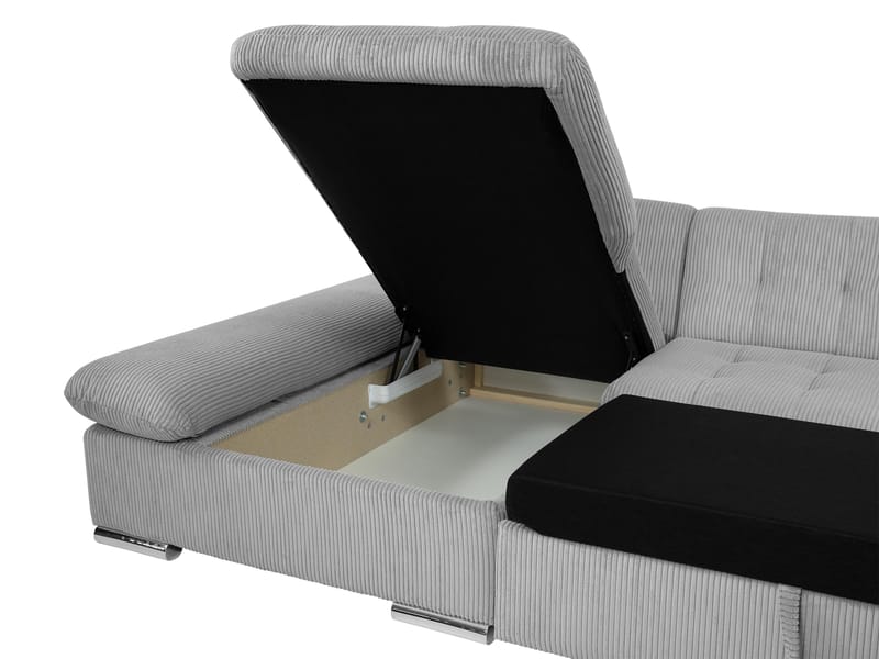 Djerra Bäddsoffa med Divan 3-sits - Brun - Möbler - Soffa - Bäddsoffa