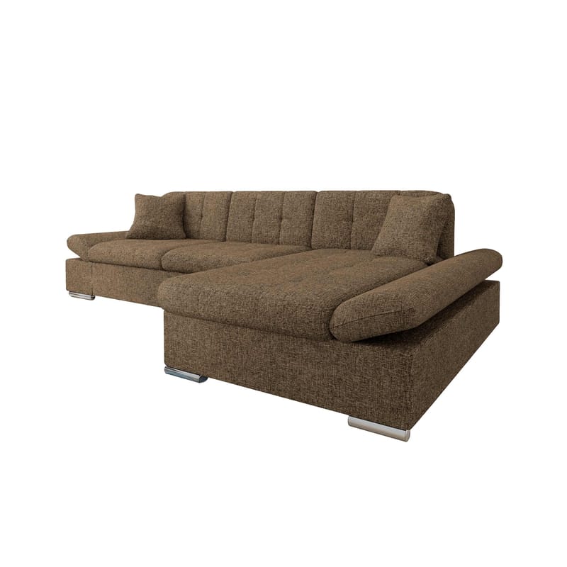 Djerra Bäddsoffa med Divan 3-sits, Brun
