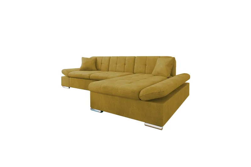 Djerra Bäddsoffa med Divan 3-sits, Gul