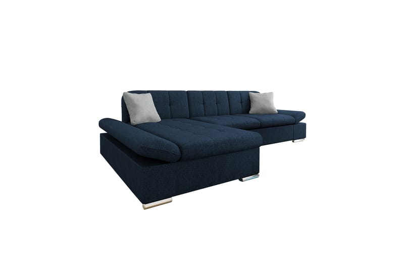 Djerra Bäddsoffa med Divan 3-sits - Marinblå - Möbler - Soffa - Bäddsoffa