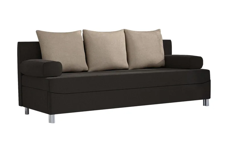 Dover Bäddsoffa 192x80x80 cm - Svart - Möbler - Soffa - Bäddsoffa