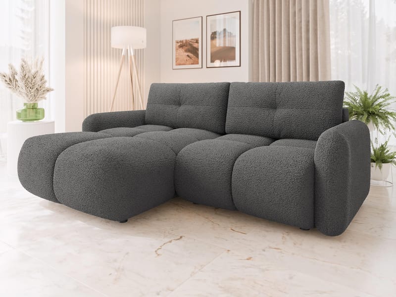 Durven Bäddsoffa 3-sits - Grå - Möbler - Soffa - Bäddsoffa