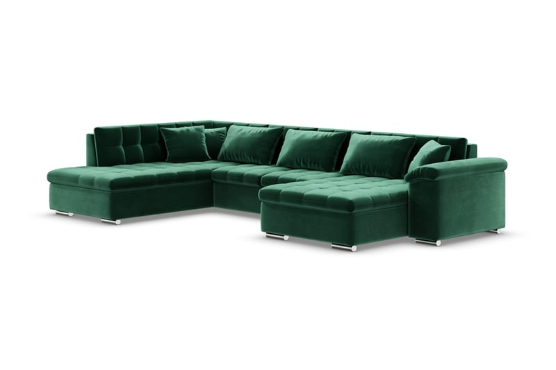 Dynir Bäddsoffa Divan Höger - Mörkgrön - Möbler - Soffa - Bäddsoffa