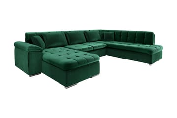 Dynir Bäddsoffa Divan Vänster - Mörkgrön - Möbler - Soffa - Bäddsoffa