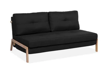 Edland Bäddsoffa 152 cm - Svart - Möbler - Soffa - Bäddsoffa
