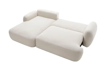 Efrem Bäddsoffa med Divan 3-sits i Bouclé - Beige - Möbler - Soffa - Bäddsoffa