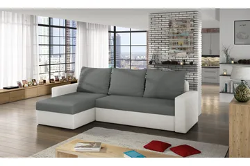 Eguino Bäddsoffa - Grå/Vit - Möbler - Soffa - Bäddsoffa