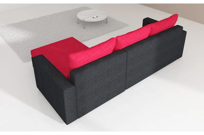Eguino Bäddsoffa - Grå/Vit - Möbler - Soffa - Bäddsoffa