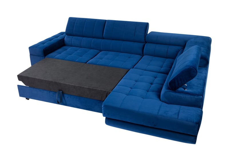 Elkind Hörnsoffa - Mörkblå - Möbler - Soffa - Bäddsoffa
