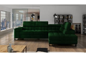 Elkind Hörnsoffa - Mörkgrön - Möbler - Soffa - Bäddsoffa