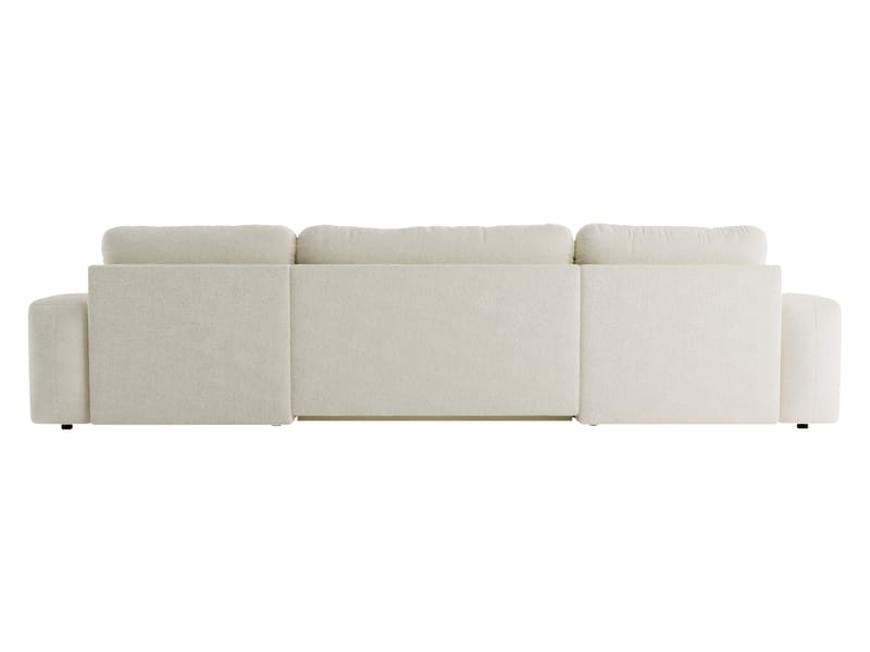 Elvior 5-sits U-formad bäddsoffa med dubbeldivan - grå - Möbler - Soffa - Bäddsoffa