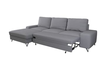 Emet Bäddsoffa med Divan 3-sits - Ljusbrun - Möbler - Soffa - Bäddsoffa