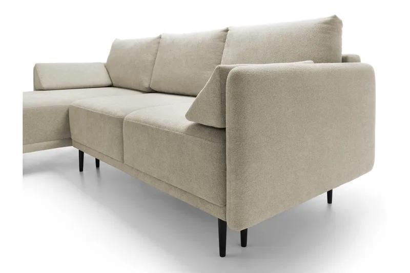 Enaya Bäddsoffa m. Divan 3-sits - Grå - Möbler - Soffa - Bäddsoffa