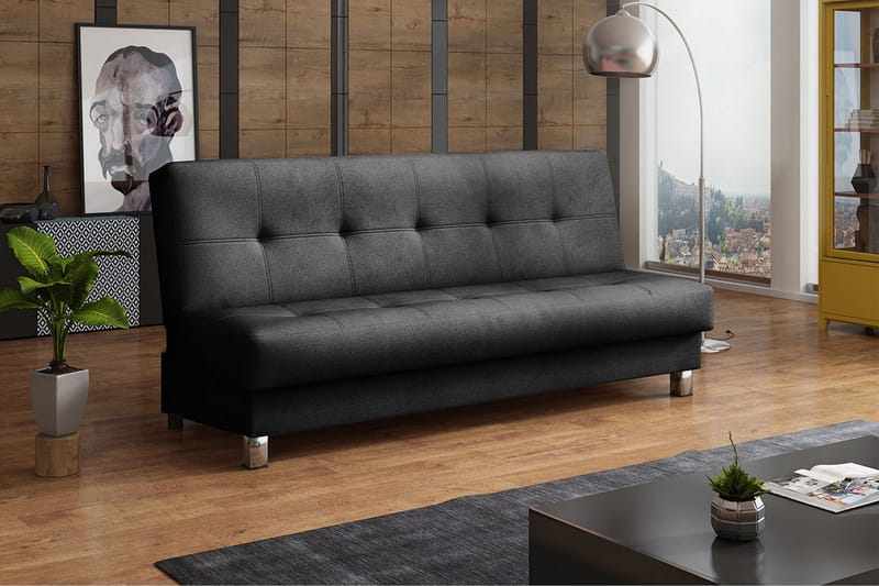 Enduro Bäddsoffa 195x85x90 cm - Grå - Möbler - Soffa - Bäddsoffa