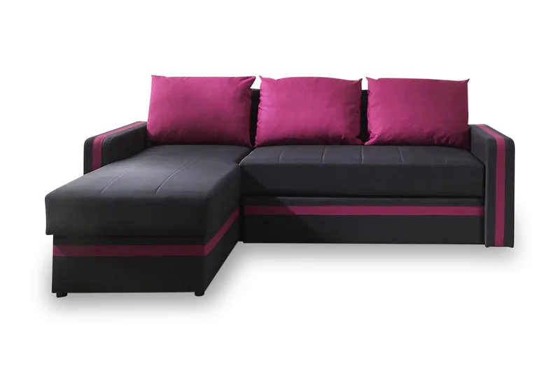 Euforia Divanbäddsoffa 234x156x82 cm - Rosa - Möbler - Soffa - Bäddsoffa
