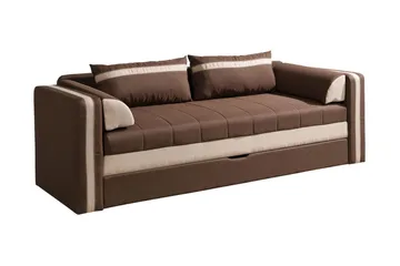 Euforia Soffa 222x75x77 cm - Brun - Möbler - Soffa - Bäddsoffa