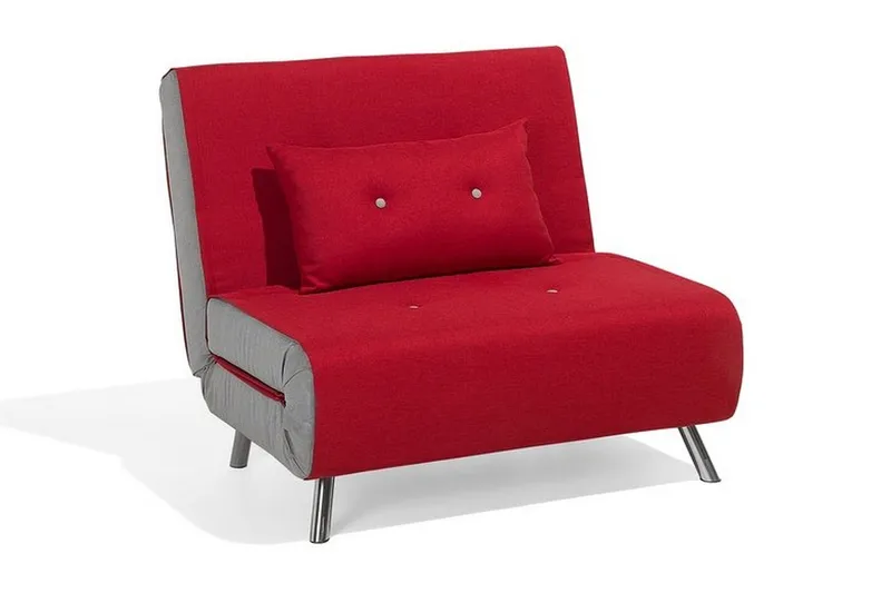 Farris Bäddsoffa 100 cm, Röd