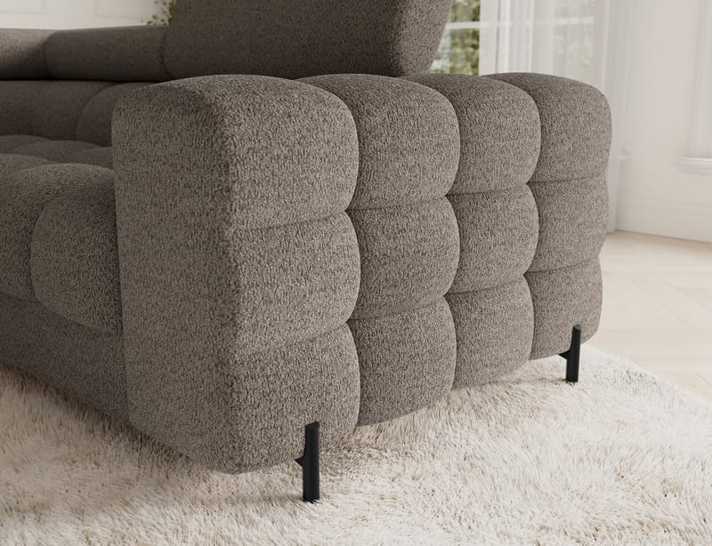 Fectory 6-sits Bubblig Hörnbäddsoffa med Schäslong och förvaring Vänster - Royal 20 - Möbler - Soffa - Bäddsoffa