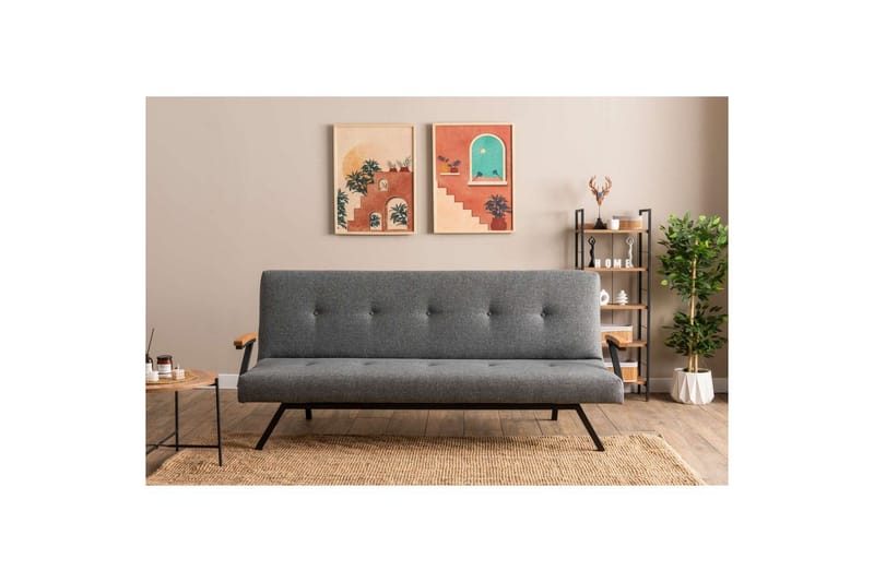 Fennor Bäddsoffa 2-sits - Ljusgrå - Möbler - Soffa - Bäddsoffa