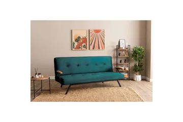 Fennor Bäddsoffa 3-sits - Petrol Grön - Möbler - Soffa - Bäddsoffa
