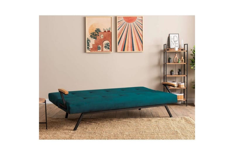 Fennor Bäddsoffa 3-sits - Petrol Grön - Möbler - Soffa - Bäddsoffa