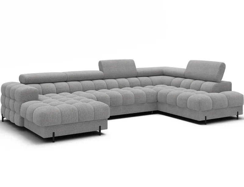 Feraria 6-sits Bubblig Bäddsoffa med Divan och Schäslong förvaring Höger - Royal 03 - Möbler - Soffa - Bäddsoffa