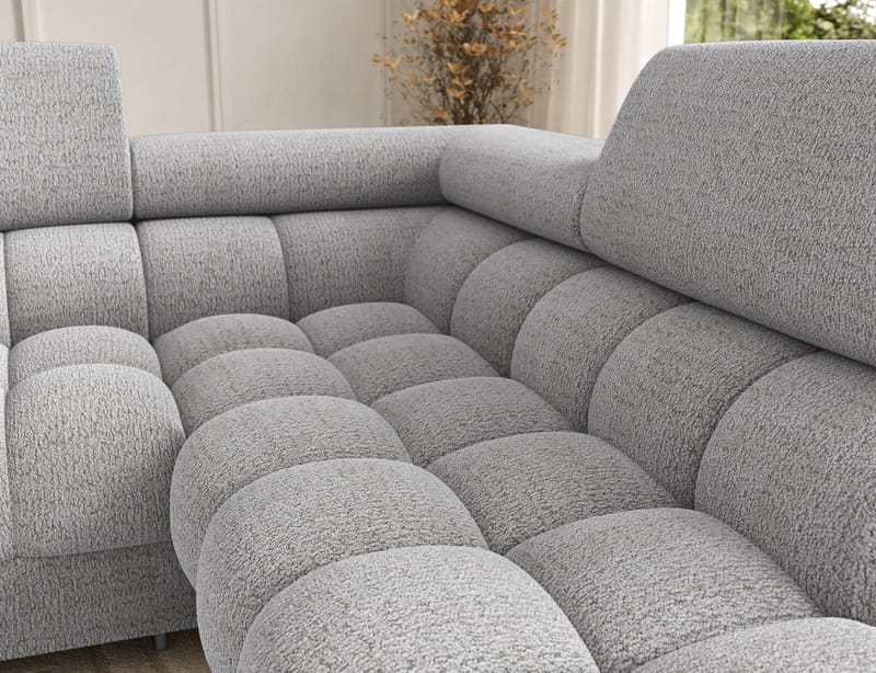 Feraria 6-sits Bubblig Bäddsoffa med Divan och Schäslong förvaring Höger - Royal 03 - Möbler - Soffa - Bäddsoffa