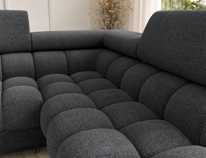 Feraria 6-sits Bubblig Bäddsoffa med Divan och Schäslong förvaring Höger - Royal 05 - Möbler - Soffa - Bäddsoffa