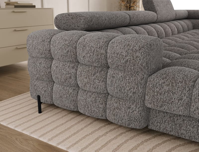Feraria 6-sits Bubblig Bäddsoffa med Divan och Schäslong förvaring Höger - Pellerito 20 - Möbler - Soffa - Bäddsoffa
