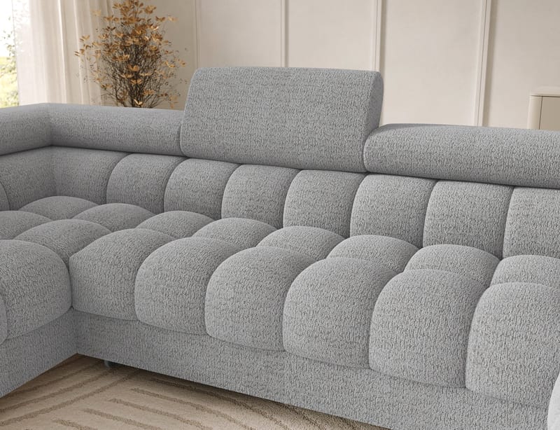 Feraria 6-sits Bubblig Bäddsoffa med Divan och Schäslong förvaring Vänster - Royal 03 - Möbler - Soffa - Bäddsoffa