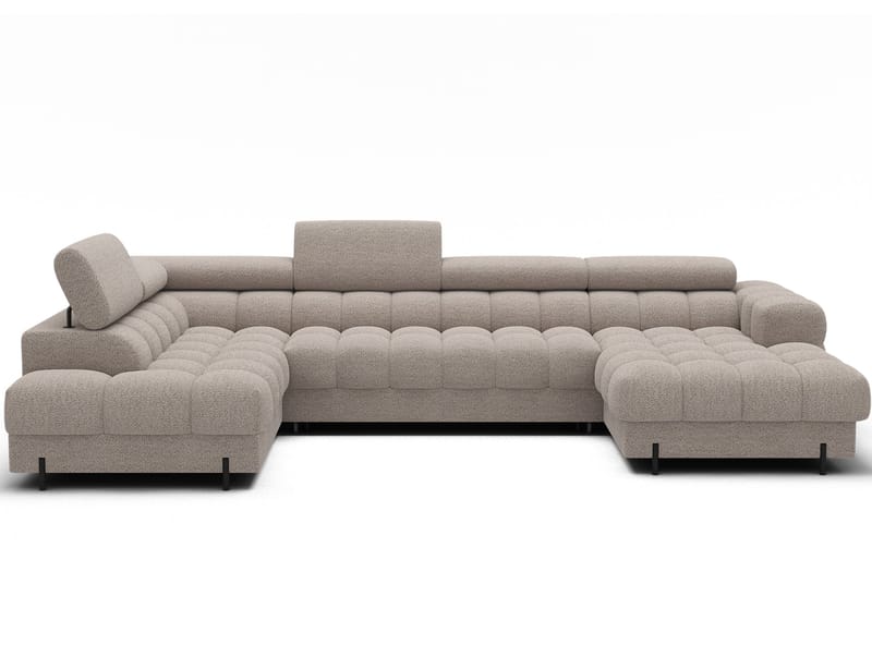Feraria 6-sits Bubblig Bäddsoffa med Divan och Schäslong förvaring Vänster - Royal 18 - Möbler - Soffa - Bäddsoffa