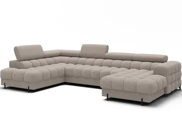 Feraria 6-sits Bubblig Bäddsoffa med Divan och Schäslong förvaring Vänster - Royal 18 - Möbler - Soffa - Bäddsoffa