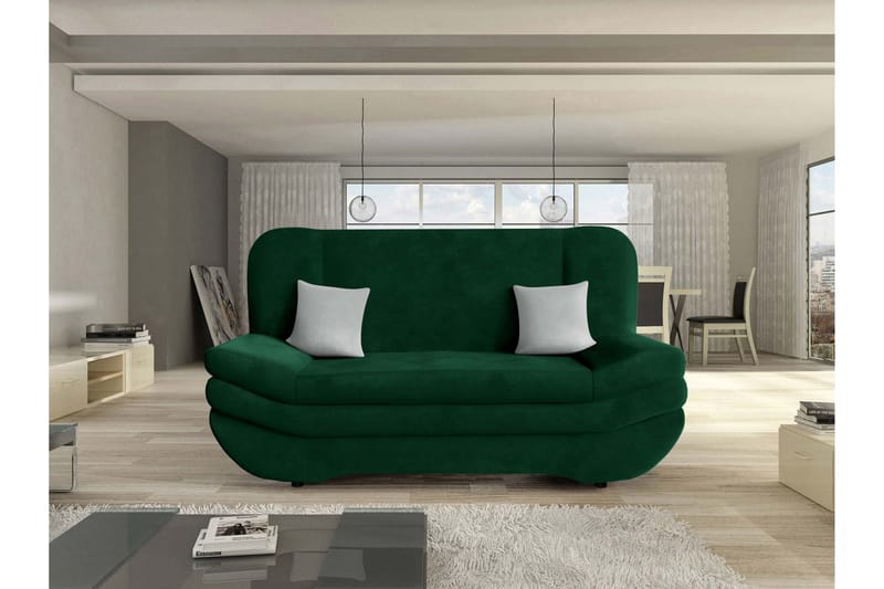 Figurelle Bäddsoffa 3-sits - Grön - Möbler - Soffa - Bäddsoffa