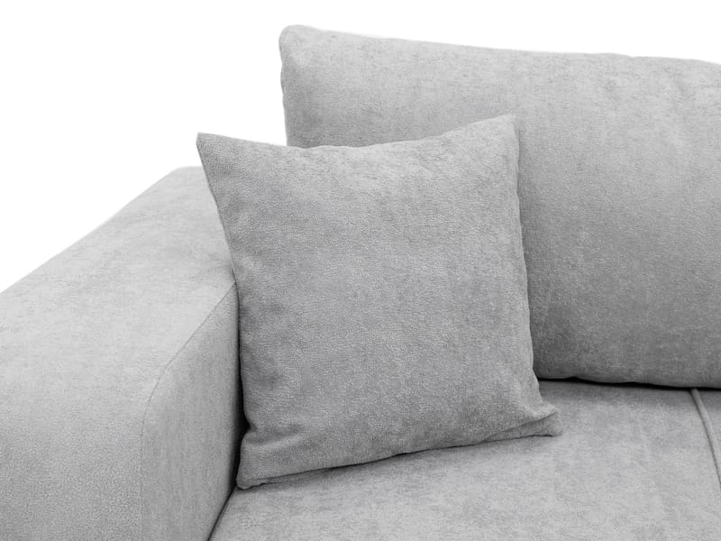 Flo 3-sits Kubisk Bäddsoffa med Förvaring i Bouclé - Beige - Möbler - Soffa - Bäddsoffa