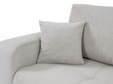 Flo 3-sits Vänster L-formad Bäddsoffa med Förvaring i Boucle - Beige - Möbler - Soffa - Bäddsoffa