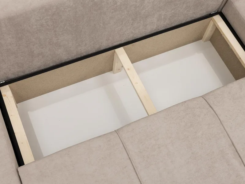 Flo Bäddsoffa Dubbeldivan 4-sits - Beige - Möbler - Soffa - Bäddsoffa