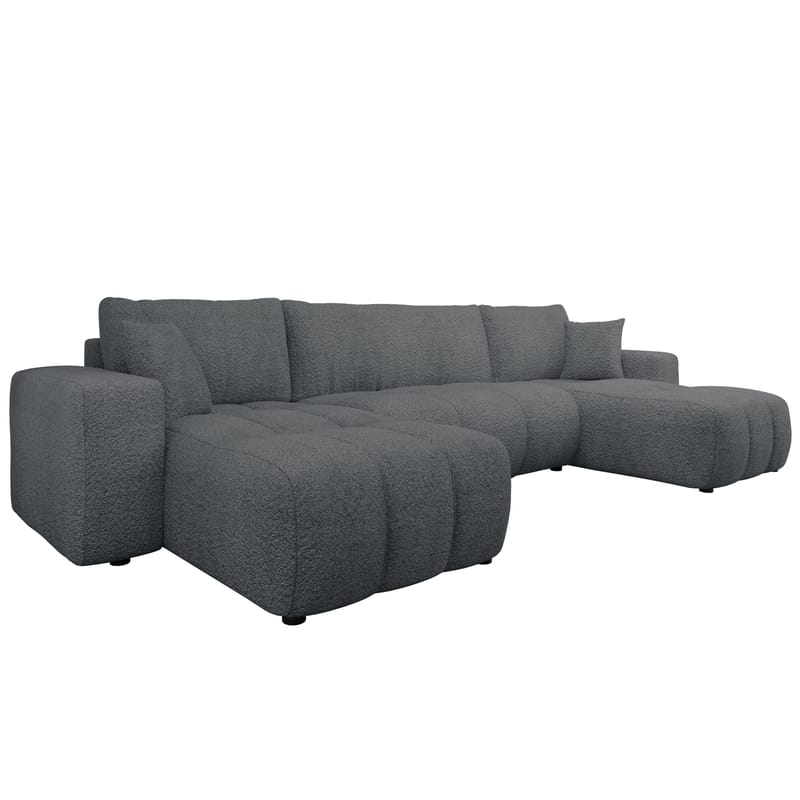 Flo Bäddsoffa Dubbeldivan 4-sits - Grå - Möbler - Soffa - Bäddsoffa