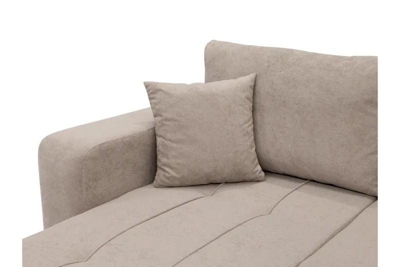 Flo Bäddsoffa Dubbeldivan 4-sits - Grå - Möbler - Soffa - Bäddsoffa